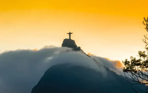 city Christ the Redeemer HD Desktop Wallpaper | Background Image