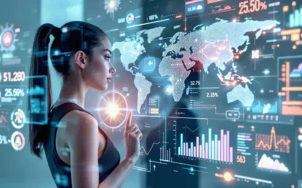 AI Art woman HD Desktop Wallpaper | Background Image