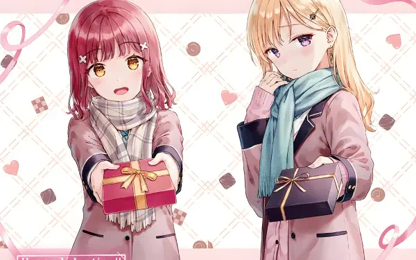 Anime Days with My Stepsister Saki Ayase Maaya Narasaka HD Desktop Wallpaper | Background Image