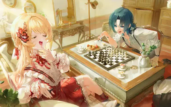 Otonose Kanade Hiodoshi Ao Virtual Youtuber girl Anime anime girl HD Desktop Wallpaper | Background Image