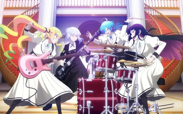 Anime Rock is a Lady’s Modesty HD Desktop Wallpaper | Background Image