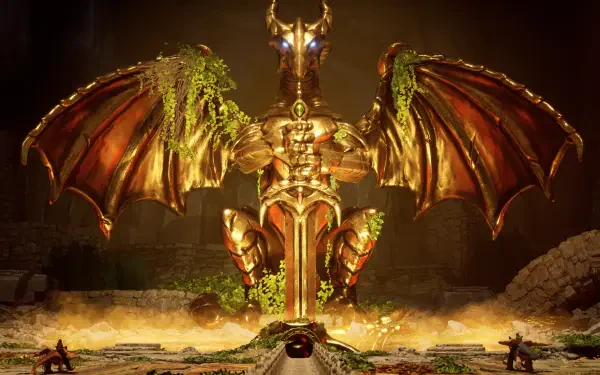  Split Fiction – gold dragon