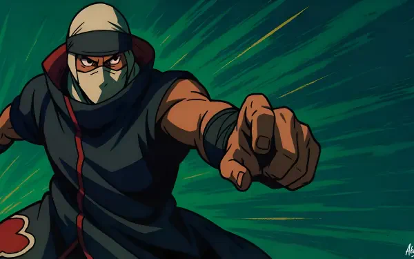 Anime Naruto Akatsuki (Naruto) Kakuzu (Naruto) HD Desktop Wallpaper | Background Image
