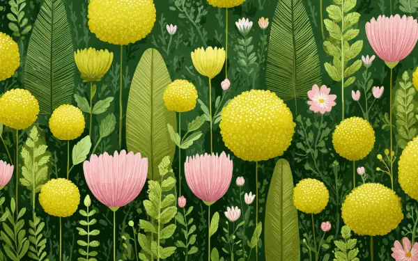 spring pattern HD Desktop Wallpaper | Background Image