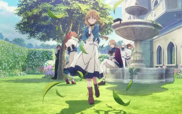 Anime Secrets of the Silent Witch HD Desktop Wallpaper | Background Image