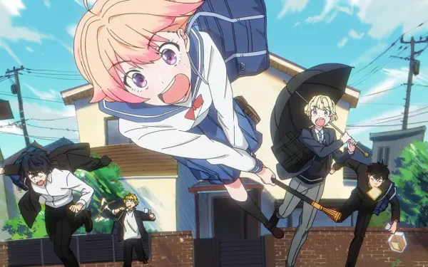 Anime WITCH WATCH HD Desktop Wallpaper | Background Image