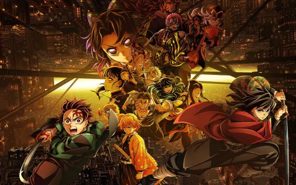 Anime Demon Slayer: Kimetsu no Yaiba Demon Slayer: Kimetsu No Yaiba - The Movie: Infinity Castle anime movie HD Desktop Wallpaper | Background Image