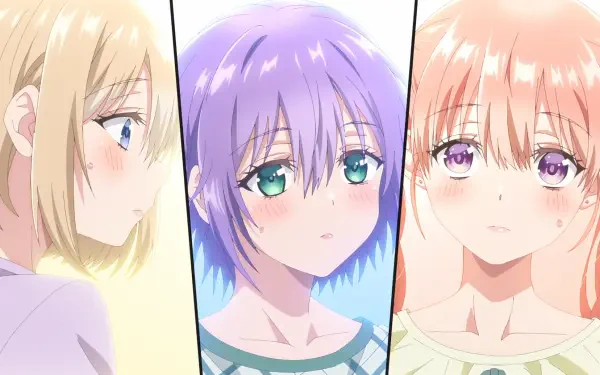 Anime A Couple of Cuckoos Sachi Umino Erika Amano Hiro Segawa HD Desktop Wallpaper | Background Image