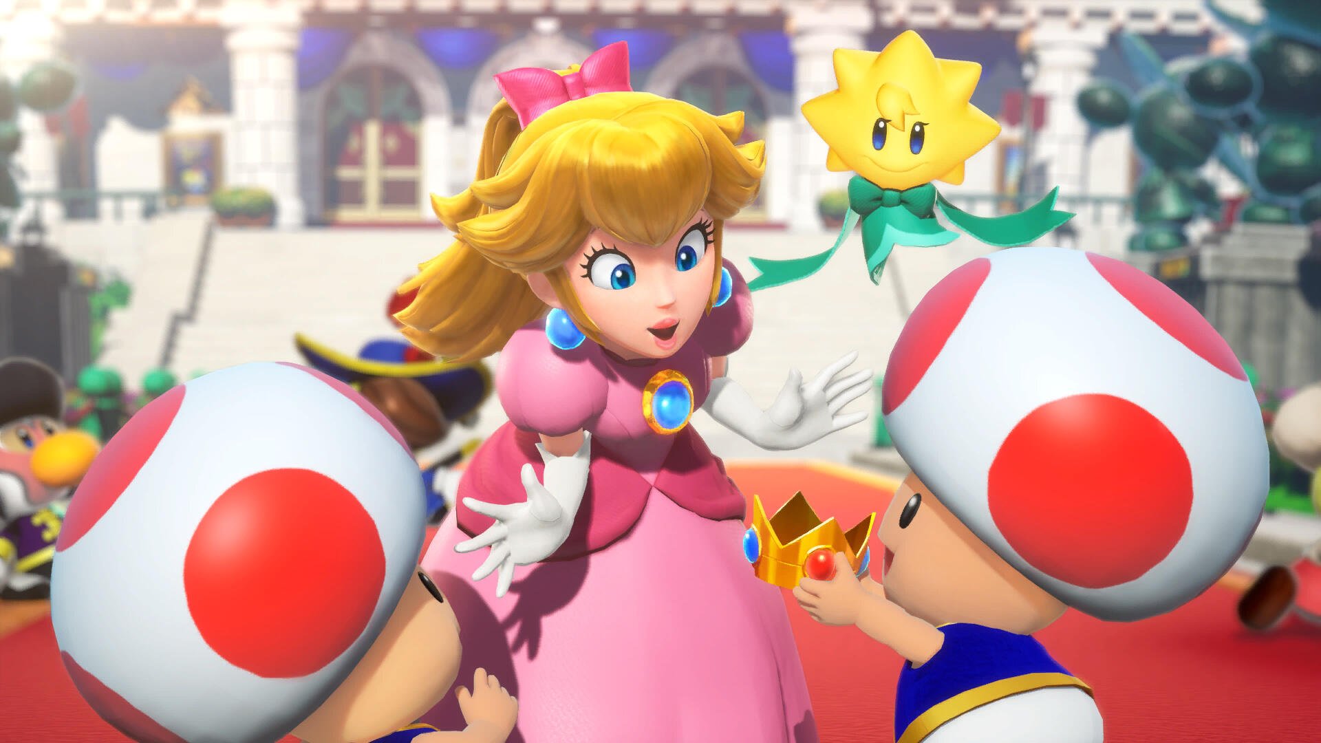 Download Princess Peach Showtime! HD Wallpaper | 1920x1080 | Wallpaper ...
