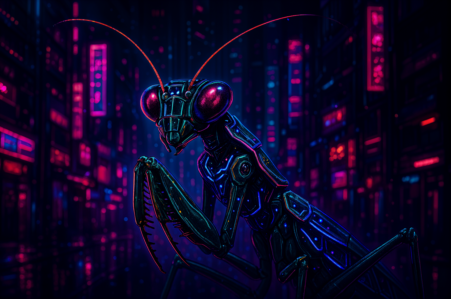 Cybernetic Insect - Desktop Wallpapers, Phone Wallpaper, PFP, Gifs, and ...