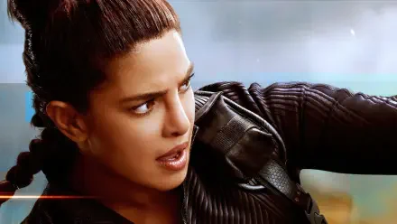 4K Ultra HD PC desktop wallpaper: close-up of a determined woman in tactical gear from the TV show Citadel.