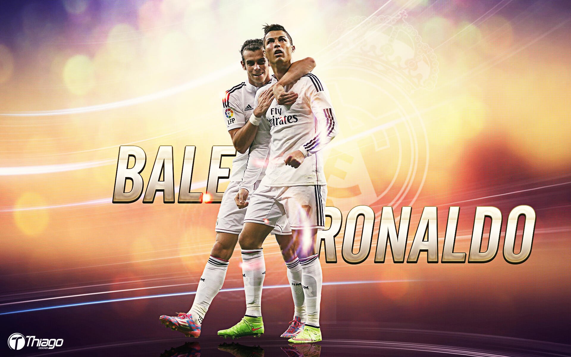 Real Madrid Striking Duo — HD Wallpaper