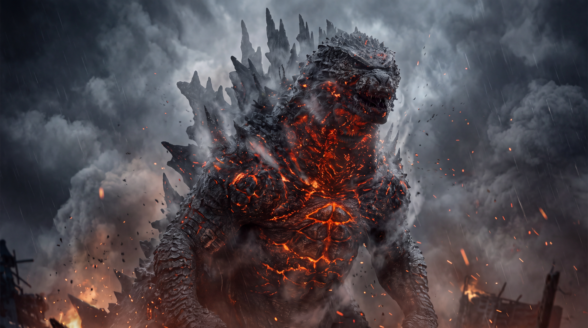 Godzilla Minus Zero: 5K Ultra HD Wallpaper | 5504x3072 | Wallpaper Abyss