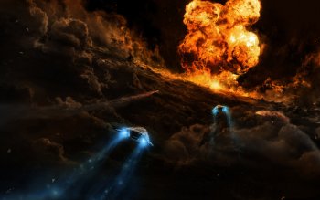 1500 宇宙飞船高清壁纸 桌面背景
