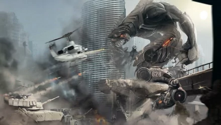 Sci Fi war HD Desktop Wallpaper | Background Image