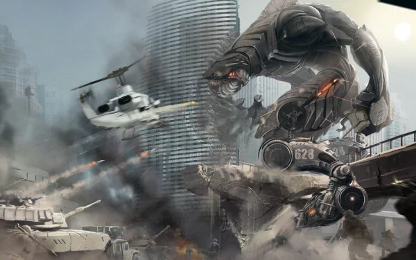 Sci Fi war HD Desktop Wallpaper | Background Image