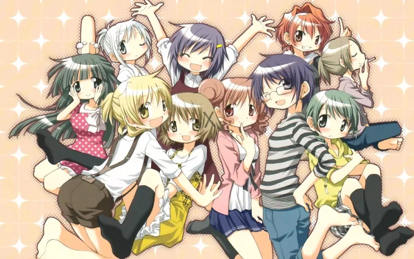 Anime Hidamari Sketch HD Desktop Wallpaper | Background Image