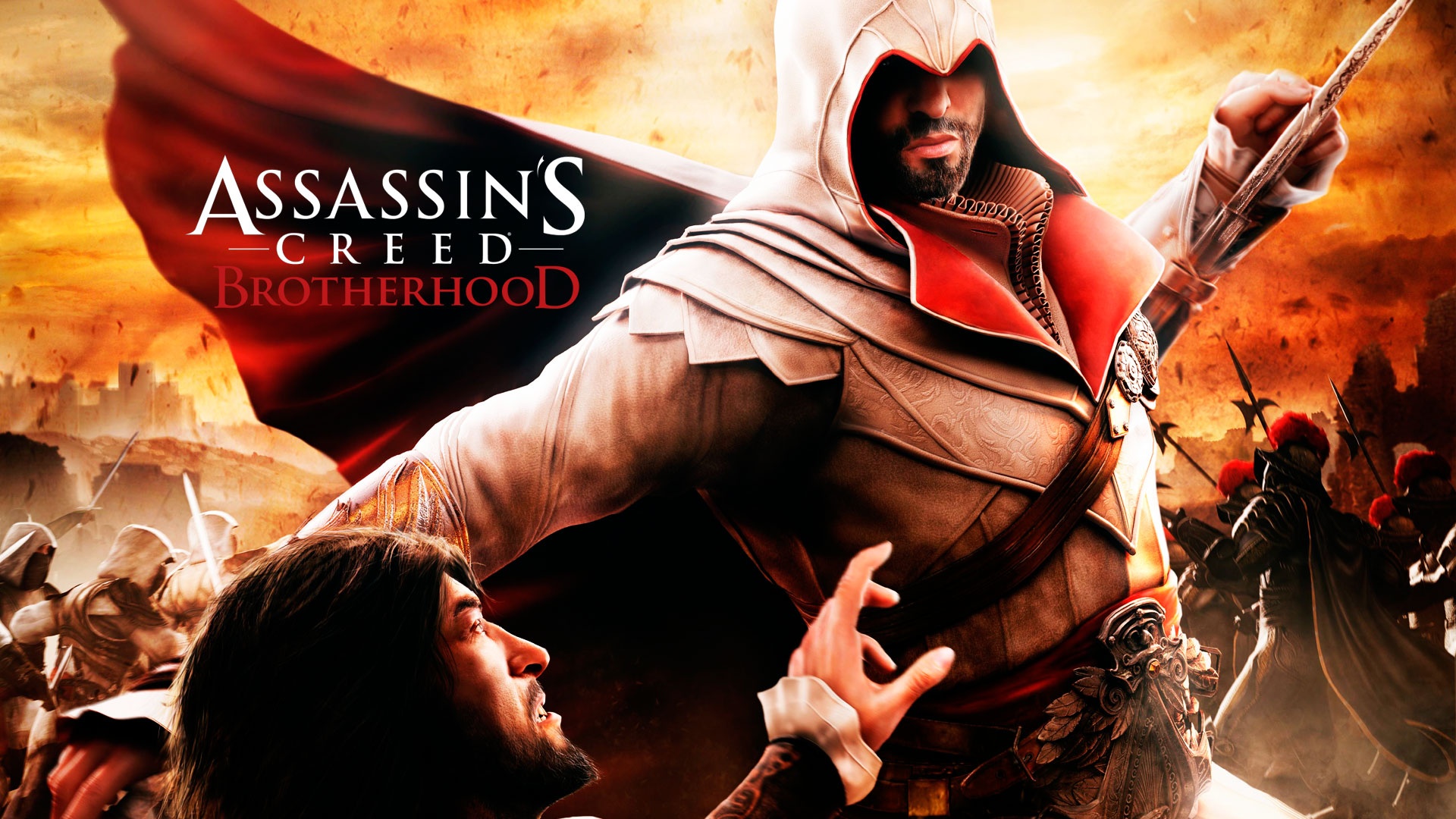 Assassin's Creed: Brotherhood video game desktop wallpaper.