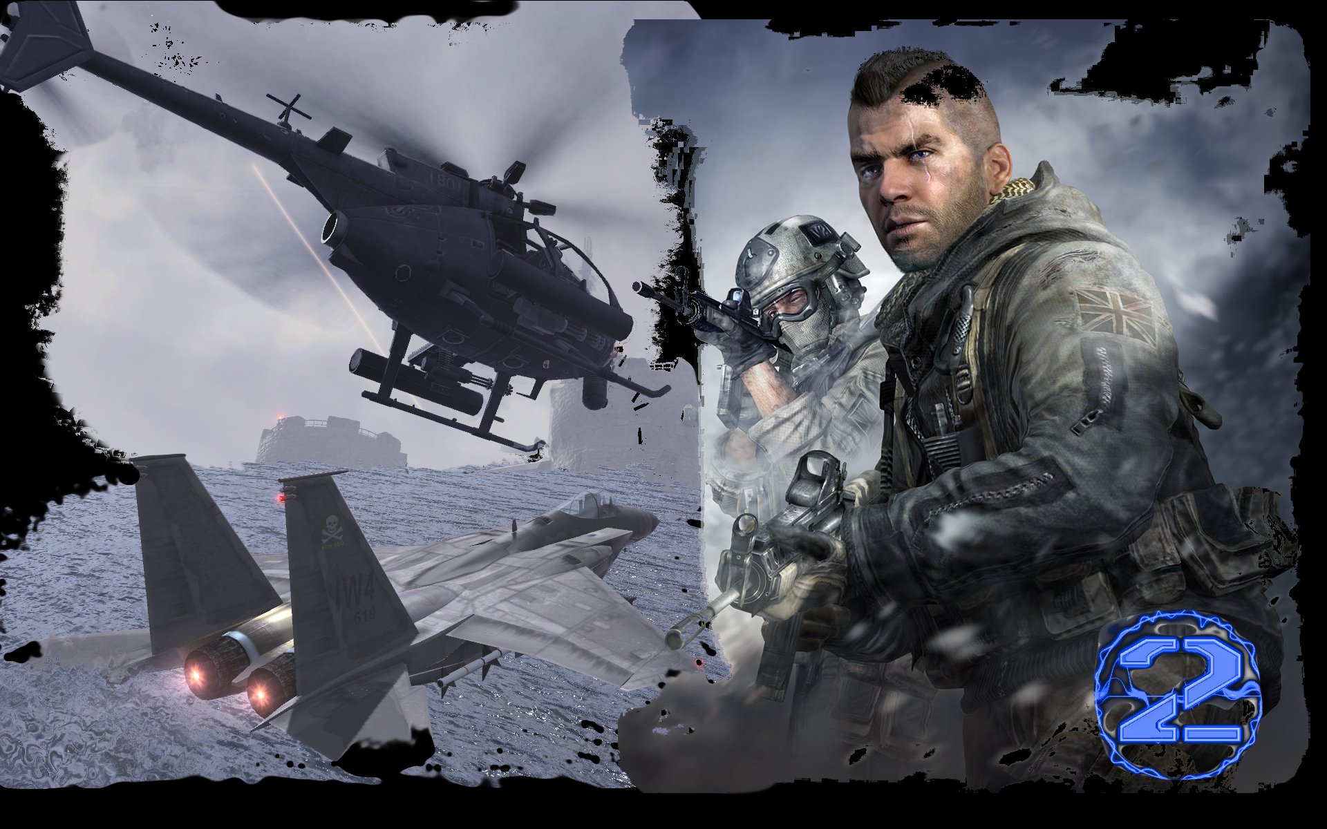 Download Video Game Call Of Duty: Modern Warfare 2 HD Wallpaper by Faza9
