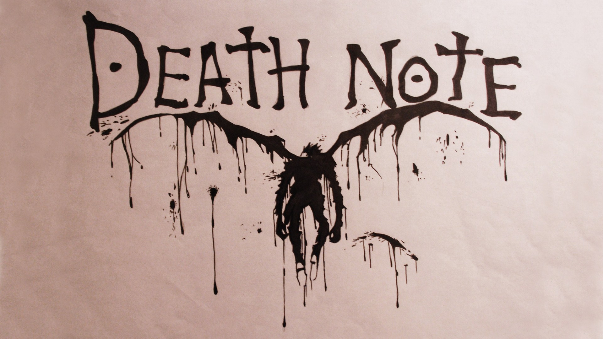 Dark and suspenseful scene from Anime Death Note.