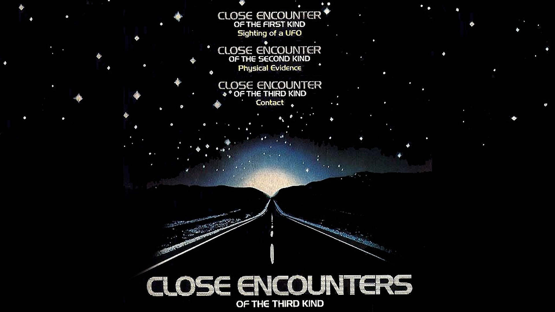 close encounters of the third kind wallpaper