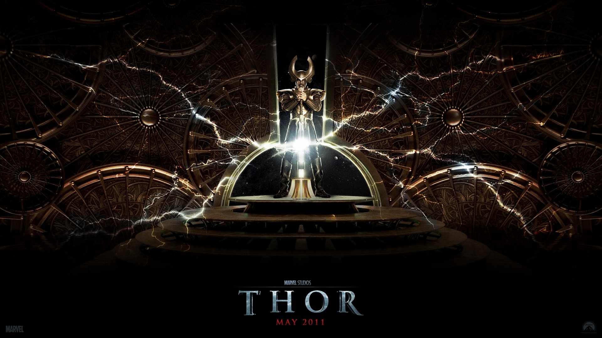 Movie poster featuring Thor