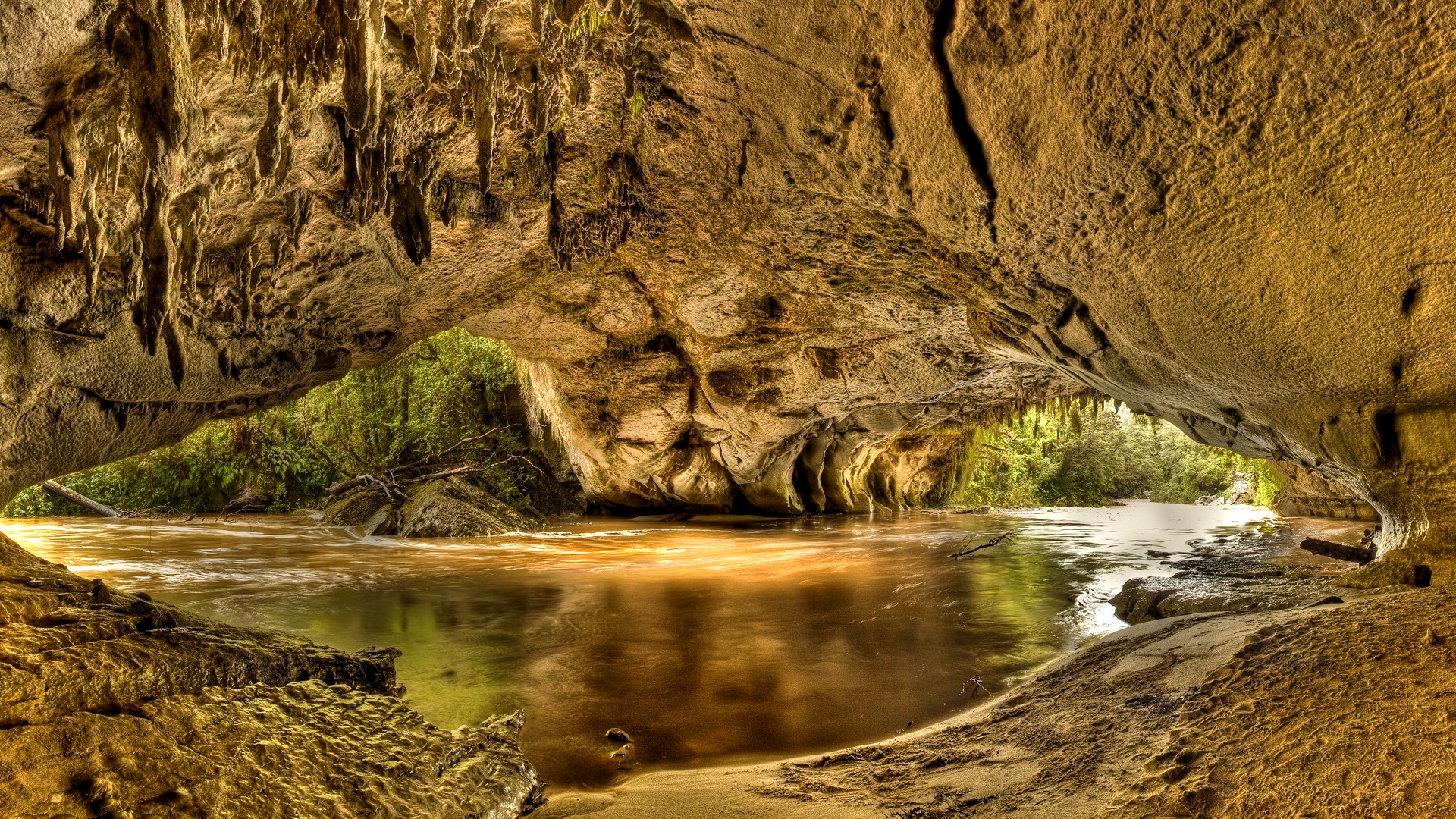 Nature Cave HD Wallpaper | Background Image