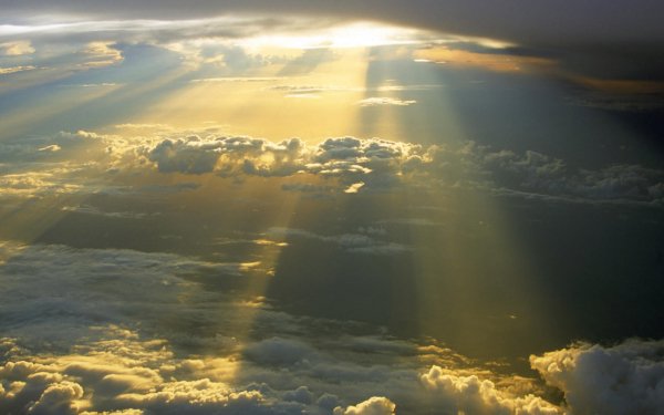 Terre/Nature Ciel Rayon de Soleil Nuage Fond d'écran HD | Image