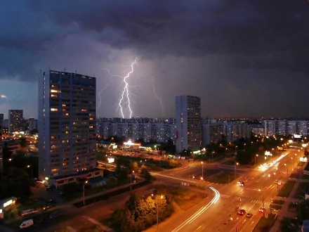 thunderstorm storm cloud photography lightning HD Desktop Wallpaper | Background Image