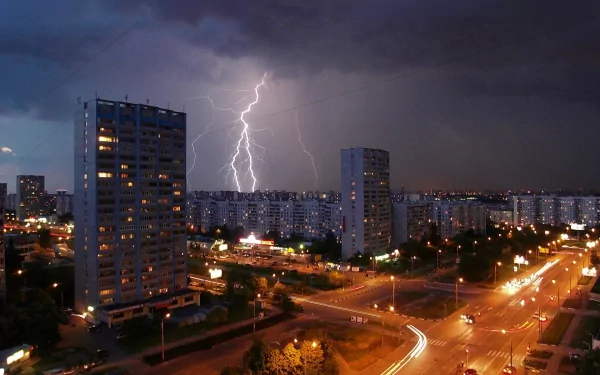 thunderstorm storm cloud photography lightning HD Desktop Wallpaper | Background Image