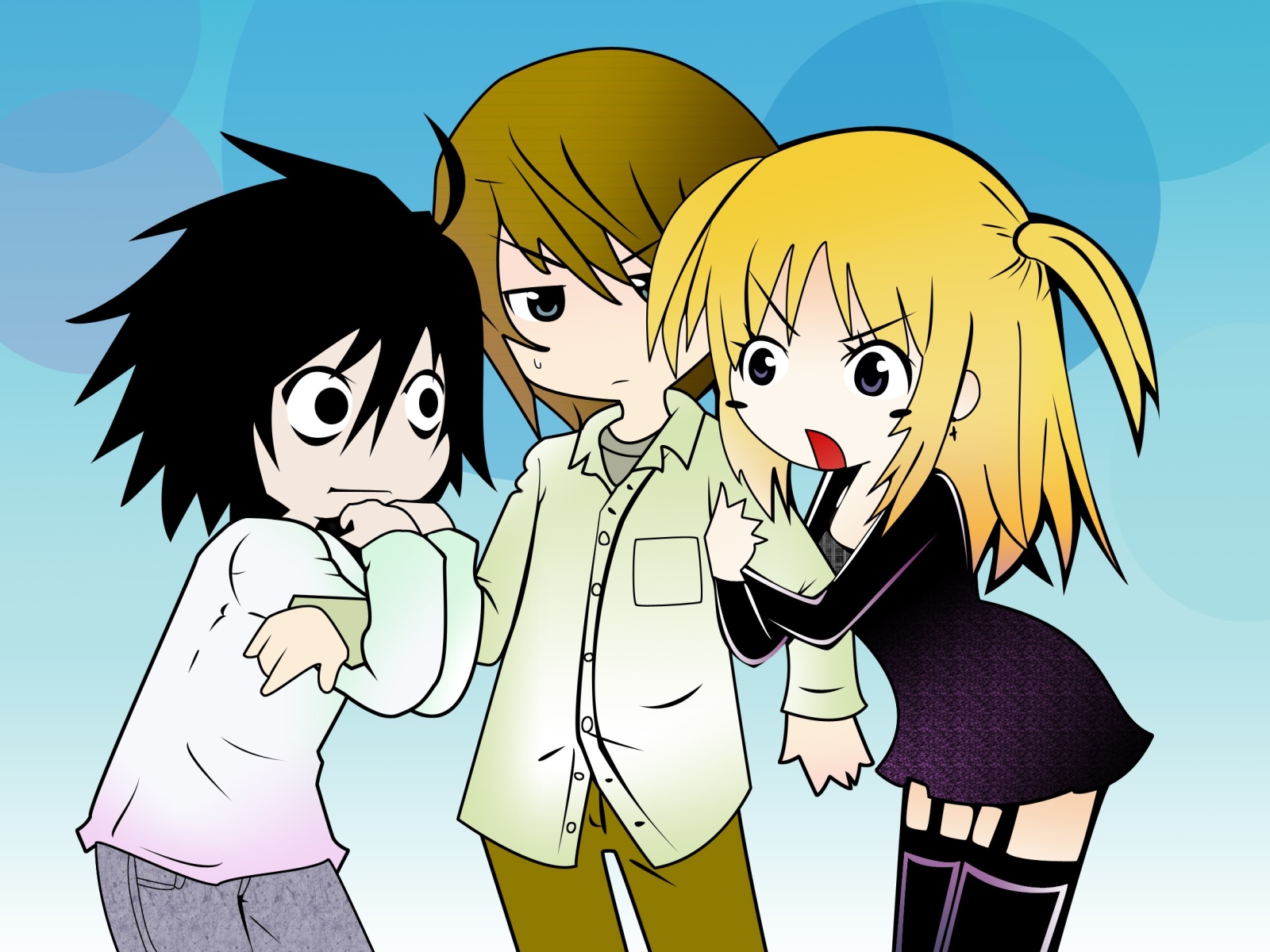 L, Light, & Misa Wallpaper and Background Image | 1600x1200