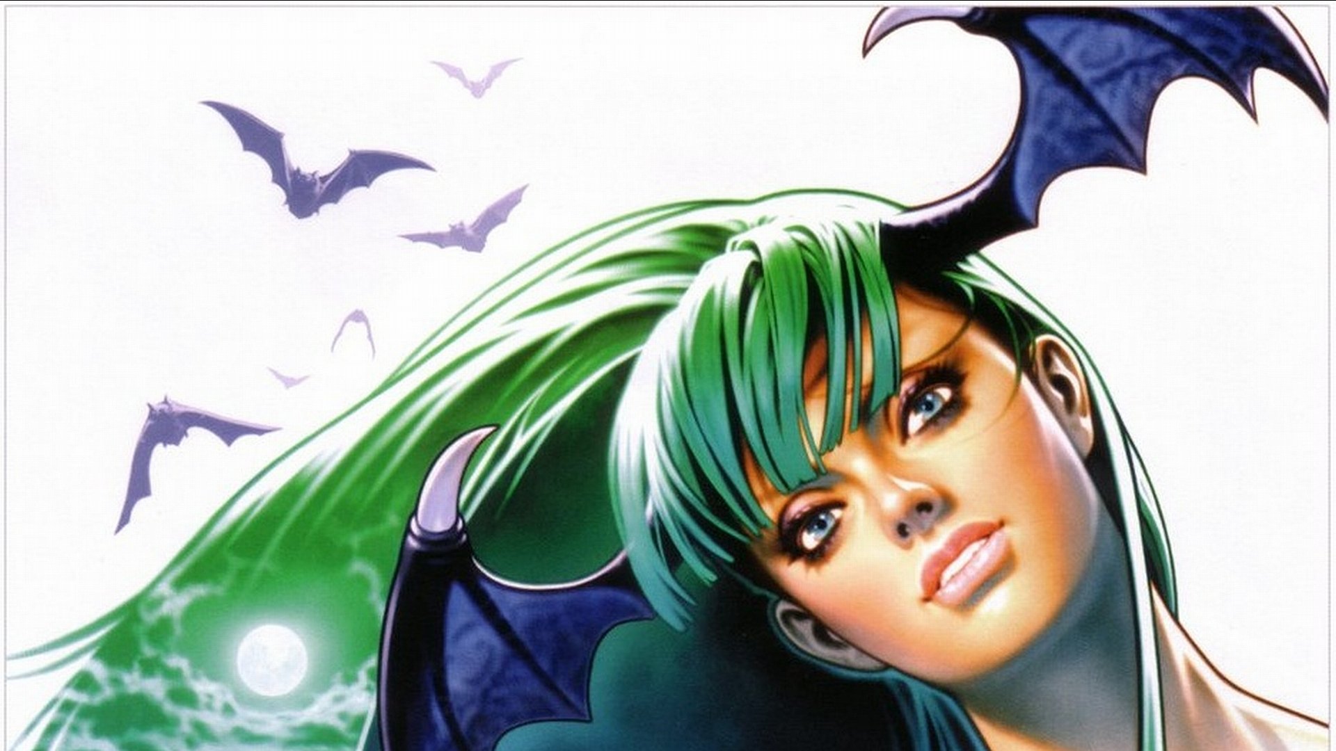 Download Morrigan Aensland Comic Darkstalkers HD Wallpaper