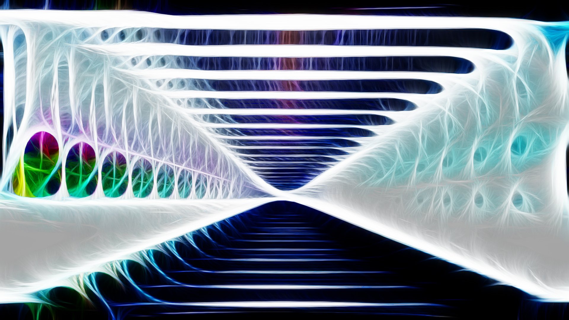 Download Tunnel Abstract Lines HD Wallpaper by OoyamaST