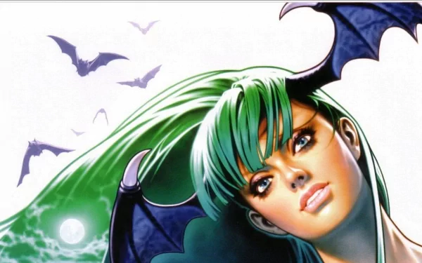 Morrigan Aensland Comic Darkstalkers HD Desktop Wallpaper | Background Image