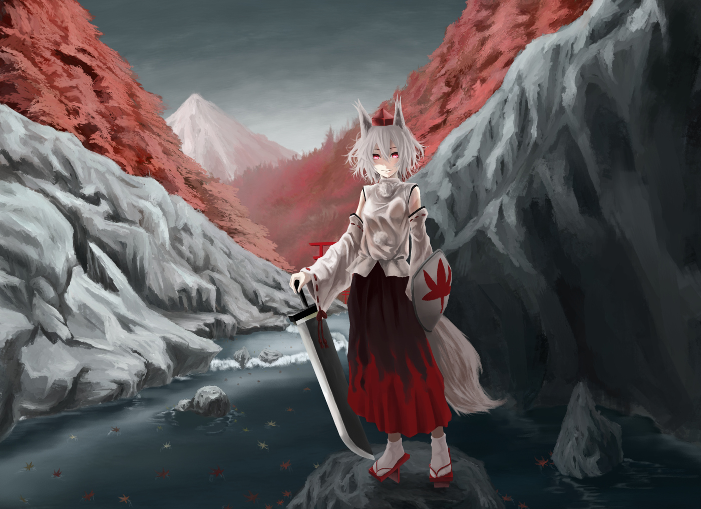 momiji Wallpaper and Background Image | 1400x1017