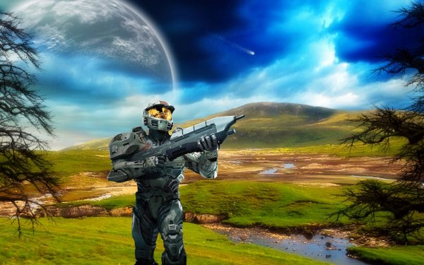 video game Halo HD Desktop Wallpaper | Background Image