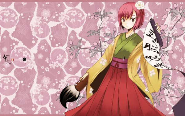 Anime Touhou Hieda no Akyuu HD Wallpaper | Background Image