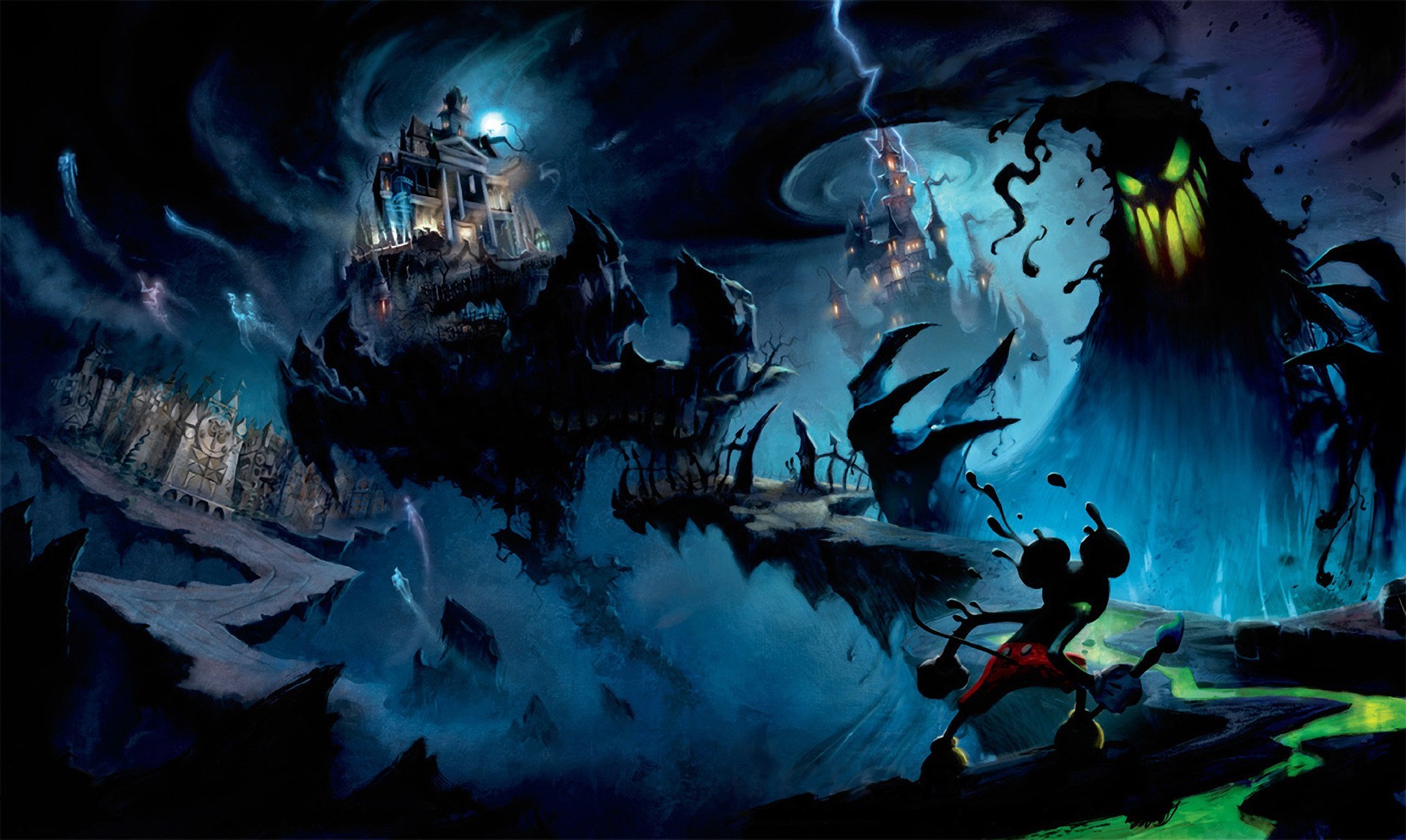 Epic Mickey HD Wallpaper | Background Image | 1920x1147 ...