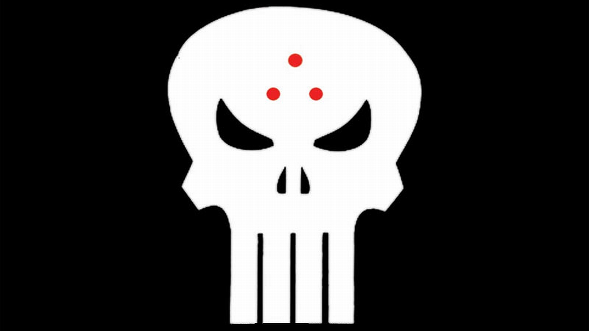Punisher character from Comics in a striking desktop wallpaper.