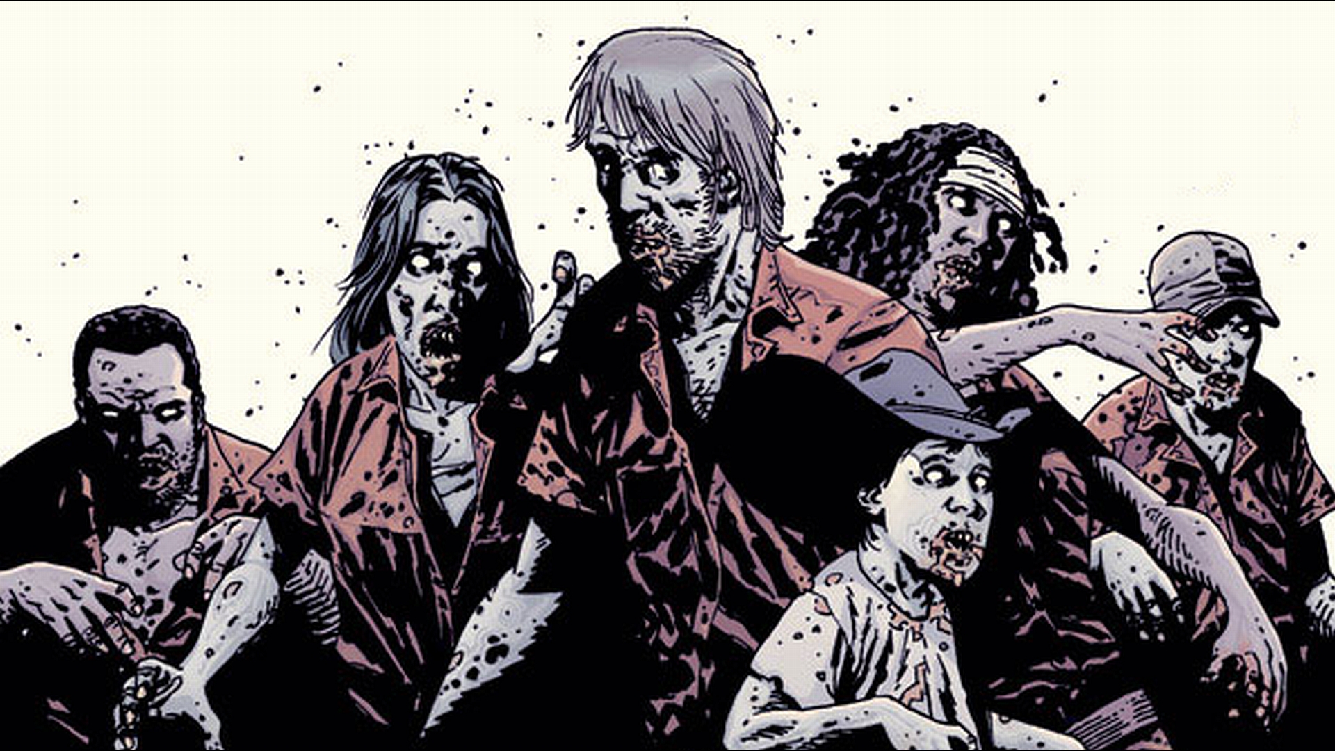 the walking dead comic wallpaper 1920x1080