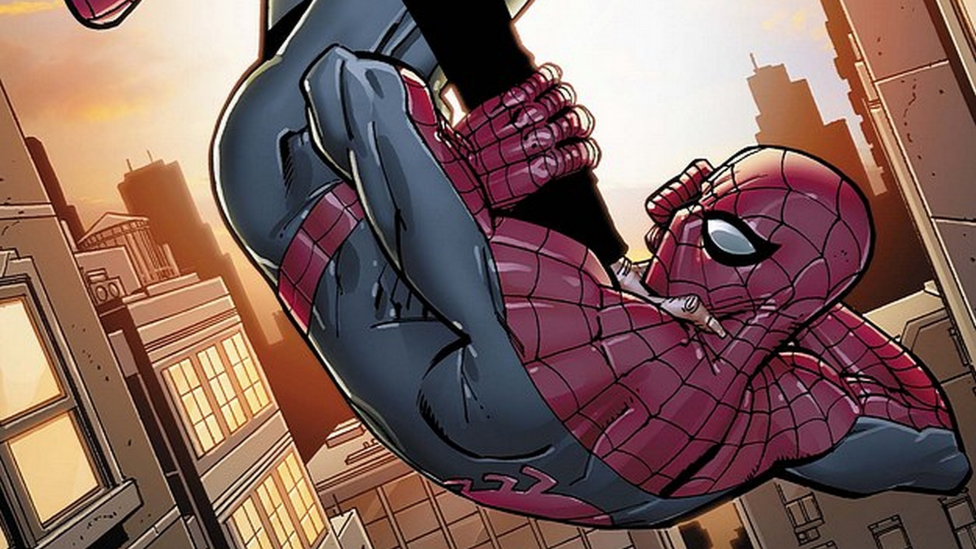 Spider-Man comic book illustration