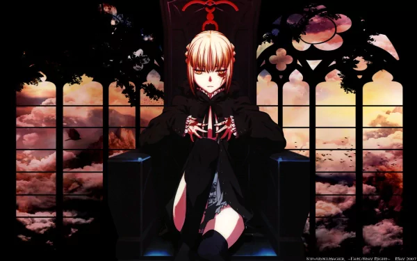 Saber Alter Anime Fate/Stay Night HD Desktop Wallpaper | Background Image