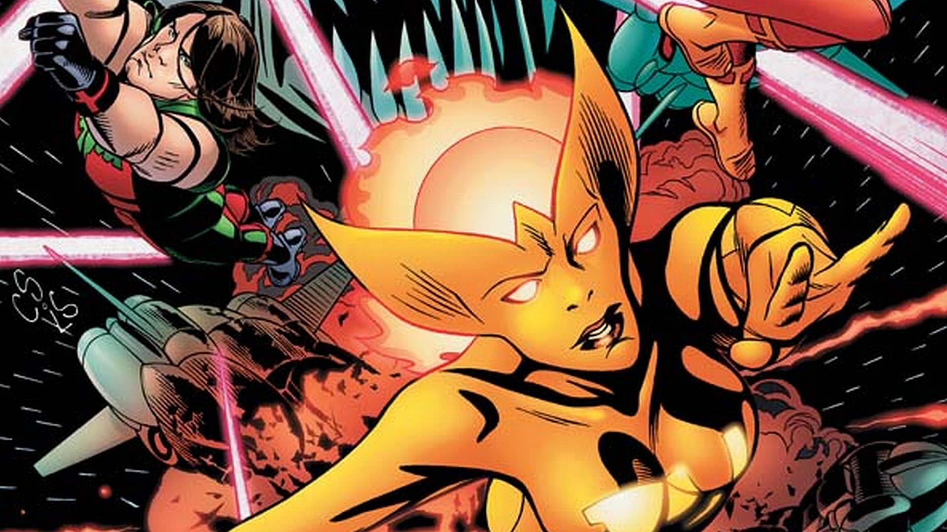 Download Comic Legion Of Super-Heroes HD Wallpaper