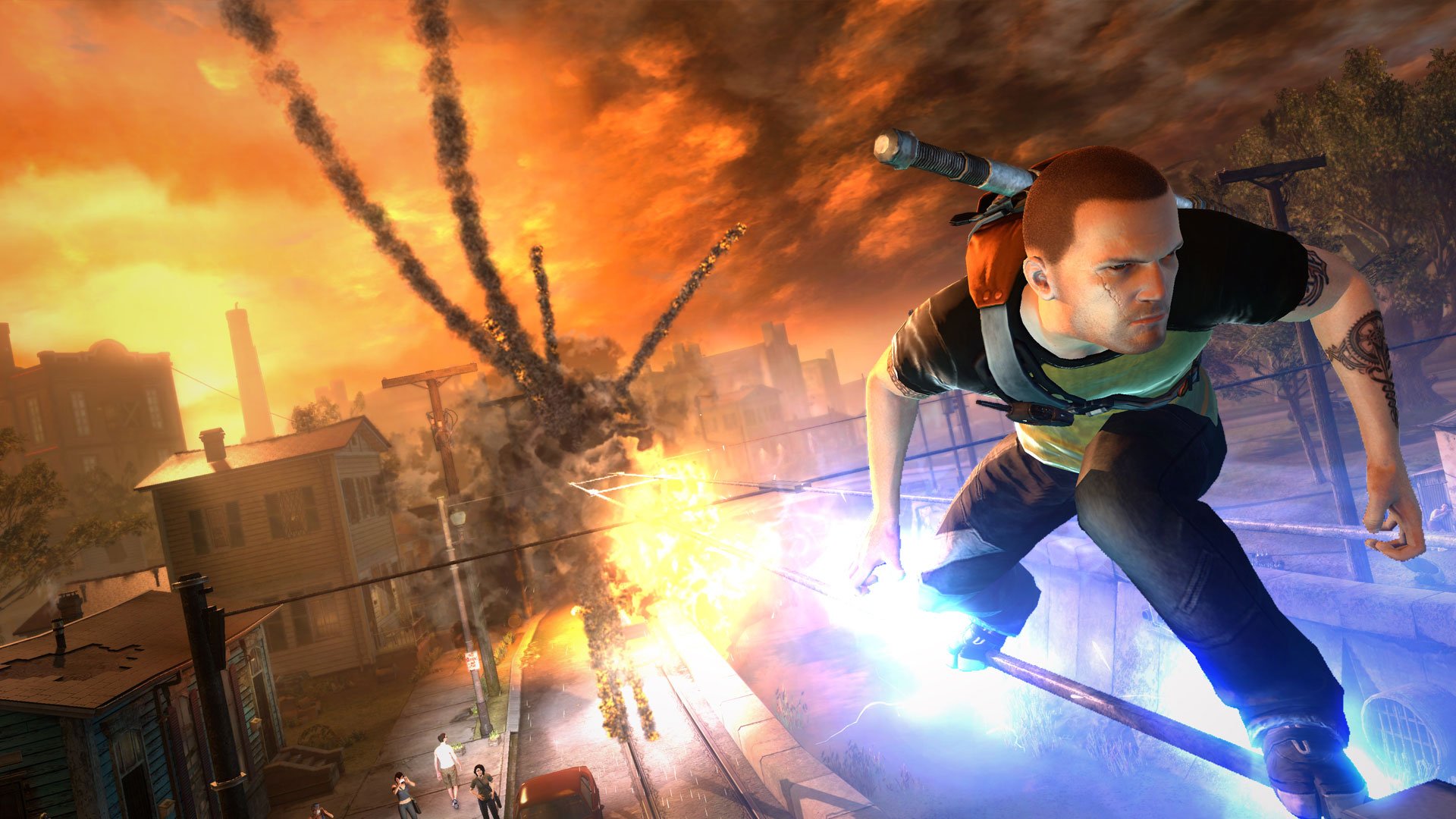 Download Video Game InFAMOUS HD Wallpaper