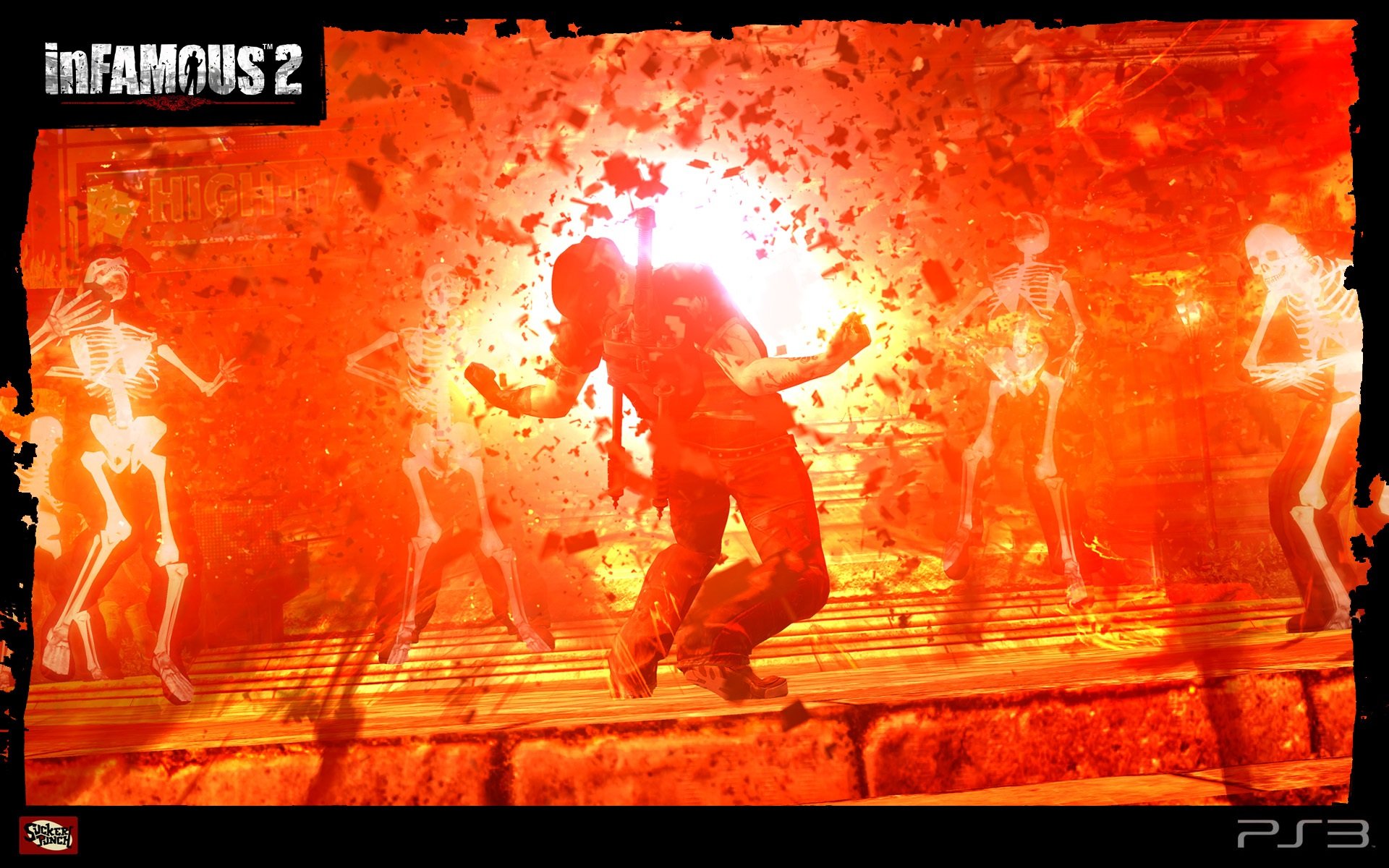Download Video Game InFAMOUS HD Wallpaper