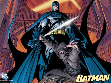 Comic Batman HD Desktop Wallpaper | Background Image