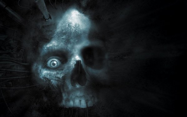 Dark Gothic Skull Fantasy HD Wallpaper | Background Image
