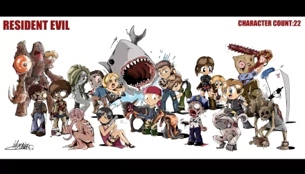 video game Resident Evil HD Desktop Wallpaper | Background Image