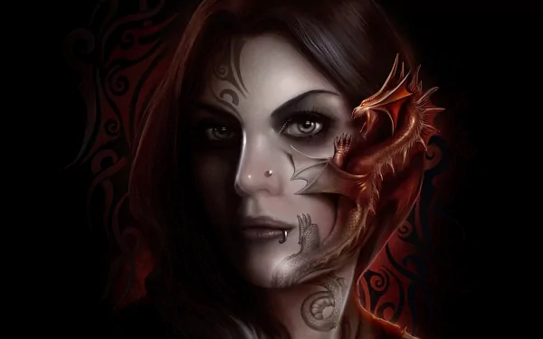 fantasy tattoo HD Desktop Wallpaper | Background Image