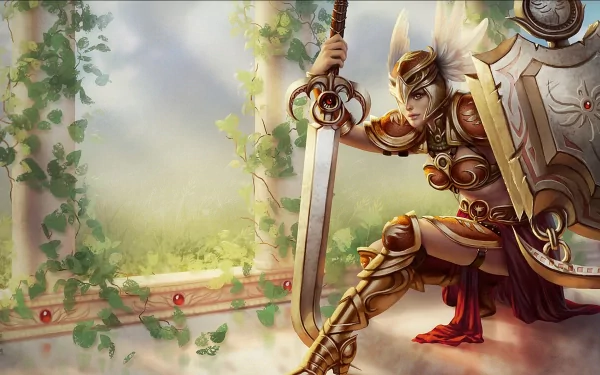 Leona (League Of Legends) video game League Of Legends HD Desktop Wallpaper | Background Image